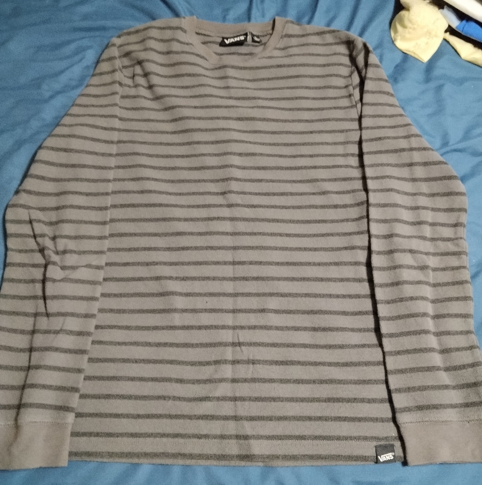 Vans long sleeve thermal-style shirt